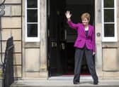 Nicola Sturgeon is set to announce further coronavirus restriction easing from May 17. (Picture credit: Jane Barlow/PA Wire)