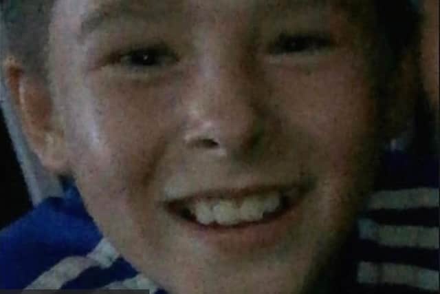 Shea Ryan, 10, died after falling through an open manhole near a playpark in Drumchapel, Glasgow.