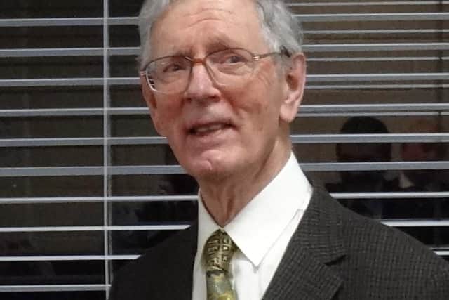 Professor Roland Paxton, co-patron of the Friends of the Union Chain Bridge.