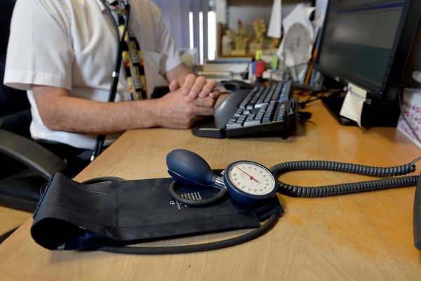A doctor's room in a health centre GP practice. Picture: PA