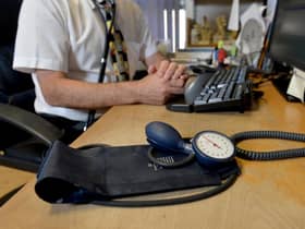 A doctor's room in a health centre GP practice. Picture: PA