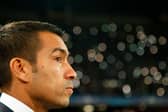Giovanni van Bronckhorst detailed his opening thoughts on becoming Rangers manager in his first interview with the club's TV channel (CARLO HERMANN/AFP via Getty Images)