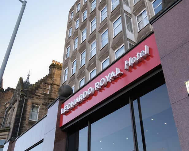 The Leonardo Royal Hotel Edinburgh, located in the shadow of Waverley Station and undergoing major expansion. Picture: Andrew Godfrey Photography.