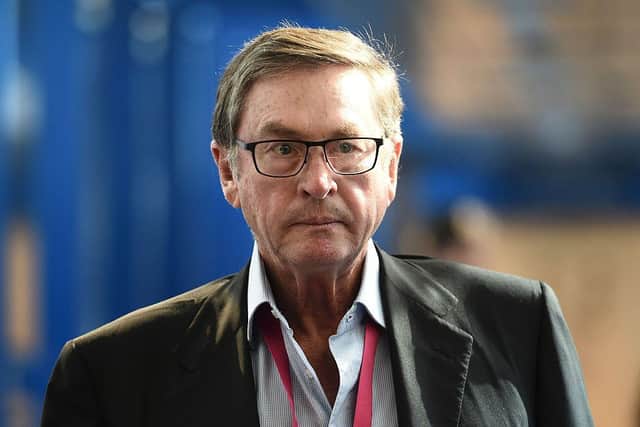 Former Conservative Party politician, Lord Ashcroft, has caused controversy on social media after posting a list of questions he thought would be asked if the Second World War were to break out today. (OLI SCARFF/AFP via Getty Images)
