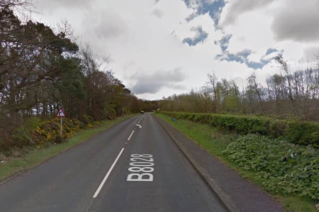 A crash happened on the B8028 between Hallglen and Shieldhill around 10.20pm on Friday.
