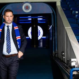 Rangers legend Brian Laudrup saw a Walter Smith similarity in the Michel Beale's words since being appointed Rangers boss . (Photo by Craig Williamson / SNS Group)