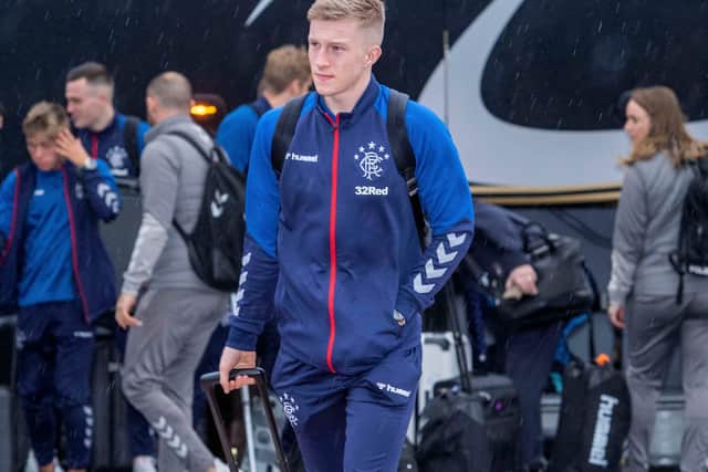 Ross McCrorie has tested positive for coronavirus