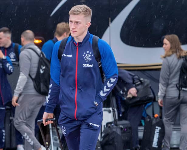 Ross McCrorie has tested positive for coronavirus