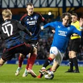 Rangers recent loan signing Fabio Silva in action during the 2-2 friendly draw with Copenhagen at Ibrox. (Photo by Alan Harvey / SNS Group)