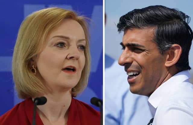 Much of the rhetoric between the Liz Truss and Rishi Sunak camps has been brutal (Picture: PA)