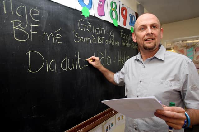 BBC Alba helps support the growing numbers of people who are learning Gaelic (Picture: Paul Faith/PA)