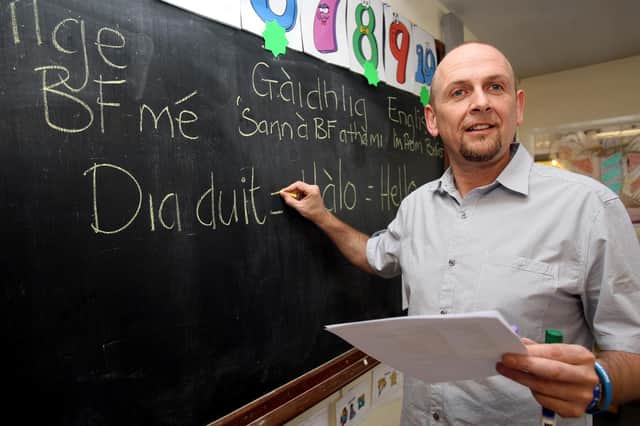 BBC Alba helps support the growing numbers of people who are learning Gaelic (Picture: Paul Faith/PA)