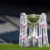 The Viaplay Cup pictured at Hampden Park. (Photo by Ross MacDonald / SNS Group)