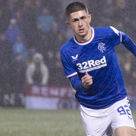 Rangers youngster Bailey Rice made his senior debut in the 3-0 win at Livingston last month.  (Photo by Alan Harvey / SNS Group)