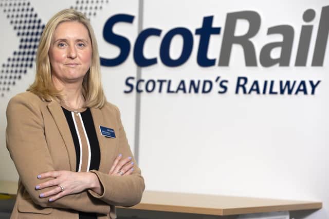 Joanne Maguire said the rail unions were "absolutely not awkward or difficult". Picture: Alan Harvey/SNS Group