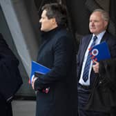 Rangers vice chairman John Bennett spoke on the need for better communication with fans. (Photo by Ross MacDonald / SNS Group)