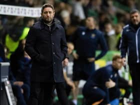 Hibs boss Lee Johnson and St Johnstone's Callum Davidson. (Photo by Mark Scates / SNS Group)
