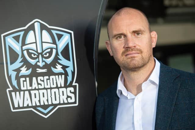 Glasgow Warriors managing director Al Kellock wants to make people proud of the club. Picture: Ross MacDonald/SNS