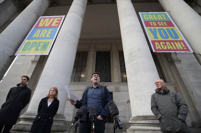 Compared to Greater Manchester mayor Andy Burnham, Edinburgh and Glasgow’s SNP leaders are lickspittle satraps (Picture: Martin Rickett/pool/Getty Images)