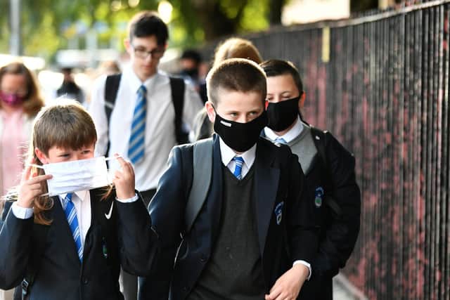 Schools in Fife and Glasgow have been hardest hit by Covid-19 absences
