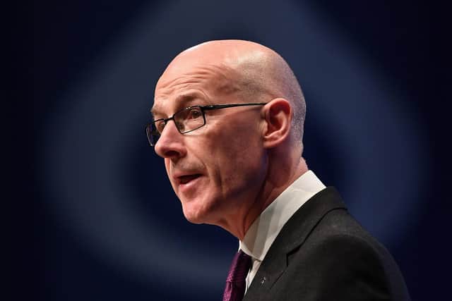 John Swinney MSP and former deputy first minister. Picture: Jeff J Mitchell/Getty Images