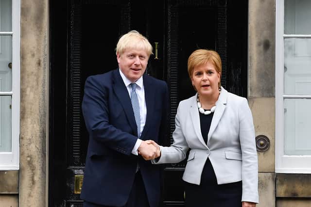 Scotland needs better leaders than Nicola Sturgeon and Boris Johnson to deal with growing cost-of-living crisis (Picture: Jeff J Mitchell/Getty Images)