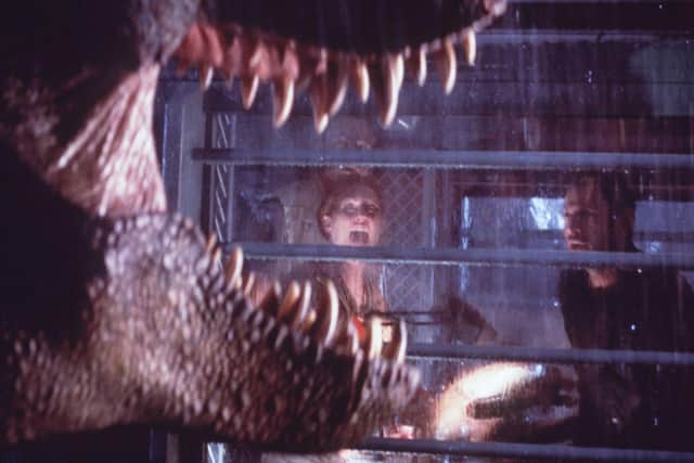 1997 Scenes From The New Movie "The Lost World: Jurassic Park" The Sequel To "Jurassic Park" (Photo By Getty Images)