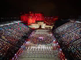 The Royal Edinburgh Military Tattoo has been staged at Edinburgh Castle since 1950. Picture: Ian Georgeson