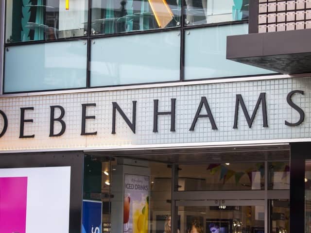 Debenhams is set to close hundreds of stores, including its main stores in Scotland (Shutterstock)