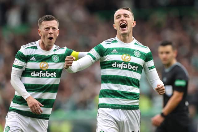David Turnbull was among the goalscorers for Celtic as they crushed rivals Rangers 4-0. Real Madrid are up next in the Champions League.