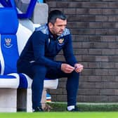 St Johnstone manager Callum Davidson. (Photo by Ross MacDonald / SNS Group)