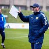 Steve Clarke puts the final pieces in place before Scotland's final Euro 2024 qualifier against Norway at Hampden  (Photo by Alan Harvey / SNS Group)