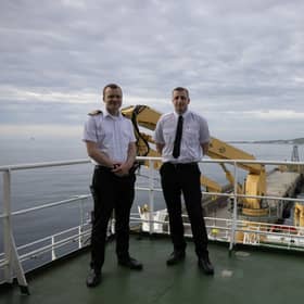 Captain Will Whatley with Captain Ray Paterson of PPA.