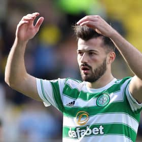 Swiss international striker Albian Ajeti made just six starting appearances for Celtic last season. (Photo by Ian MacNicol/Getty Images)