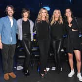 Depop founder Simon Beckerman alongside Lisa Rinna, Denise Richards, Teddy Mellencamp and Maria Raga. (Picture: Getty)