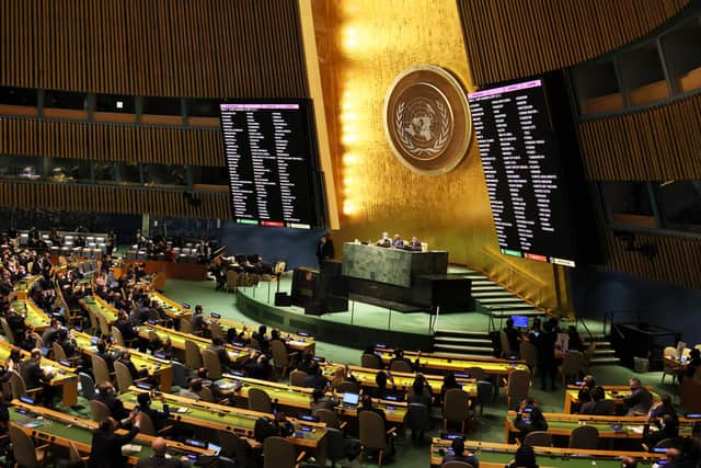 UN vote: UN General Assembly vote on Ukraine result, has Russia been condemned and which countries abstained? (Image credit: Michael M. Santiago/Getty Images)