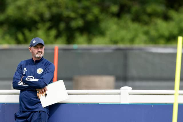 Scotland boss Steve Clarke ponders his team selection.