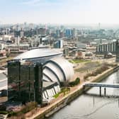 Glasgow, above, is home to the business insurance specialist Neilson Laurence & Neil, which has been acquired by Howden Scotland.