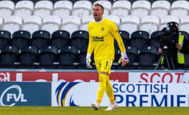 Allan McGregor's influence on Rangers' title-winning season and successful Europa League campaign has been praised by team-mate Scott Arfield. (Photo by Alan Harvey / SNS Group)