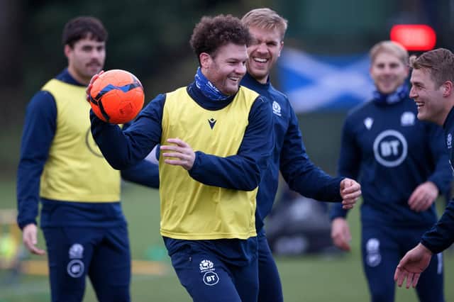 Duncan Taylor is determined to enjoy every aspect after a number of injury setbacks. Picture: Craig Williamson / SNS