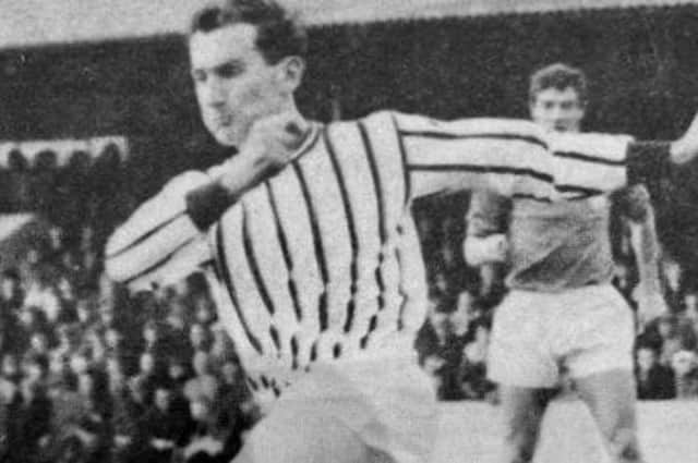 Ian Stirling in action on the pitch