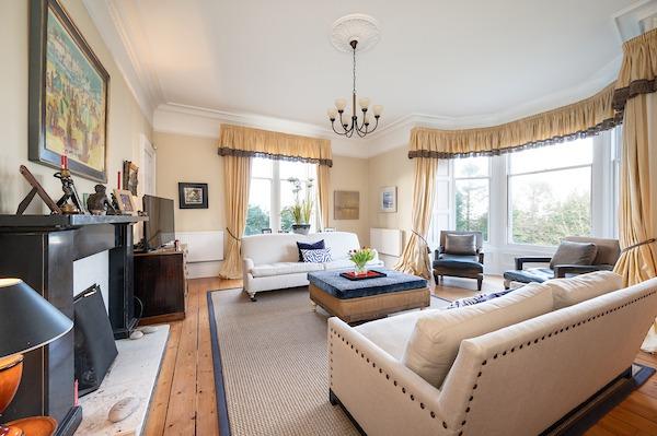 A spokesperson for selling agent Retti & Co. said: “The attractive rubble stone façade of the house is in excellent condition having been recently re-pointed with traditional lime mortar and is set beneath a pitched slate roof that features two large bay windows, positioned to take full advantage of the stunning views across the Forth. “Internally, the spacious accommodation is beautifully decorated and set over three floors with well-appointed rooms that showcase a wealth of period features. “The current owners have restored the house at the same time as upgrading and extending, and renovating the garden to make it a fantastic family friendly home that they will be sad to leave.”