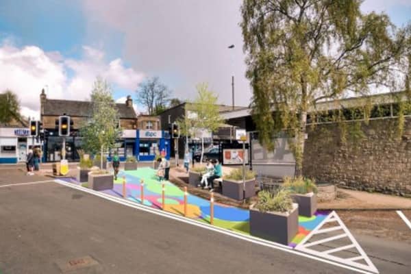 A visualisation of Manse Road at St John's Road