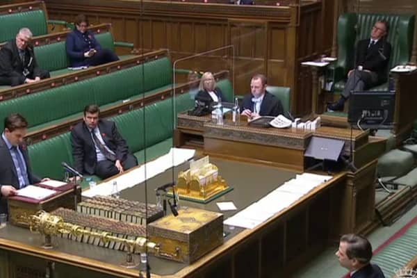 Lee Anderson appeared in the Commons on Wednesday