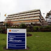 A general view archive picture of the Shell Exploration and Production offices in Aberdeen. Picture: Andrew Milligan/PA