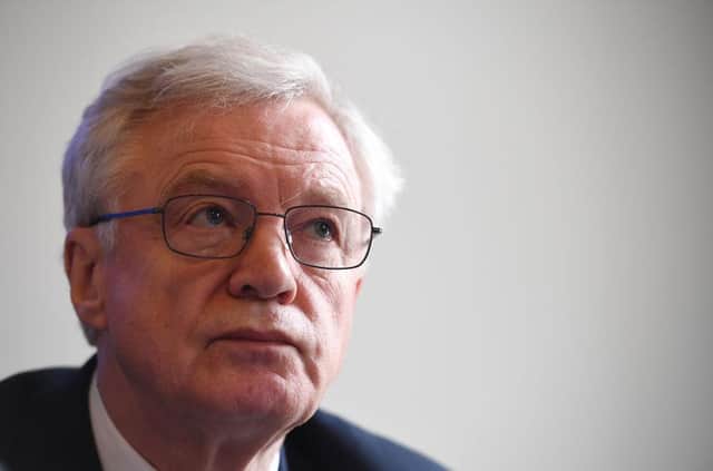 Former  Brexit Secretary David Davis has accused Sturgeon's chief of staff Liz Lloyd of lying to the Scottish Parliamentary inquiry. (Picture: Getty Images)