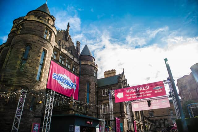The Gilded Balloon is one of Edinburgh's best-known Fringe venues.