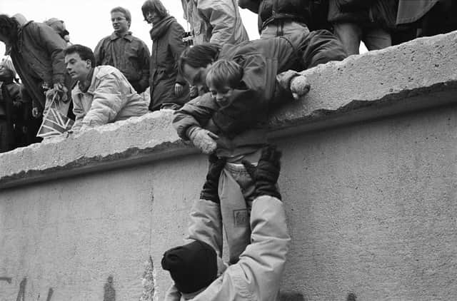 Before the fall of the Berlin Wall and the reunification of Germany, culture in the GDR was intensively policed by the Stasi - even poetry written by its own members. PIC: Steve Eason/Hulton Archive/Getty Images