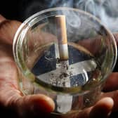 The Scottish Government has been accused of "running out of puff" in efforts to tackle smoking as figures show a target for the number of Scots quitting was missed last year.