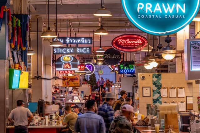 Grand Central Market.. Pic: PA Photo/Grand Central Market.